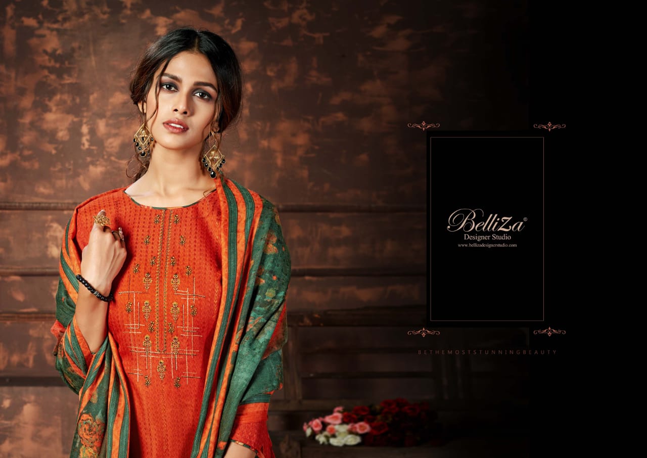 Belliza designer studio nizam e patiala decent look salwar suit catalog