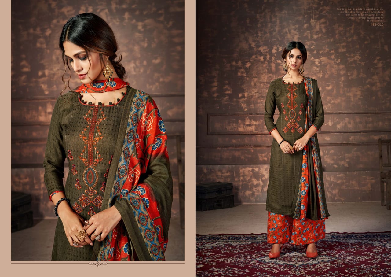 Belliza designer studio nizam e patiala decent look salwar suit catalog