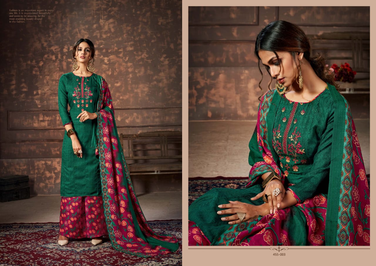 Belliza designer studio nizam e patiala decent look salwar suit catalog