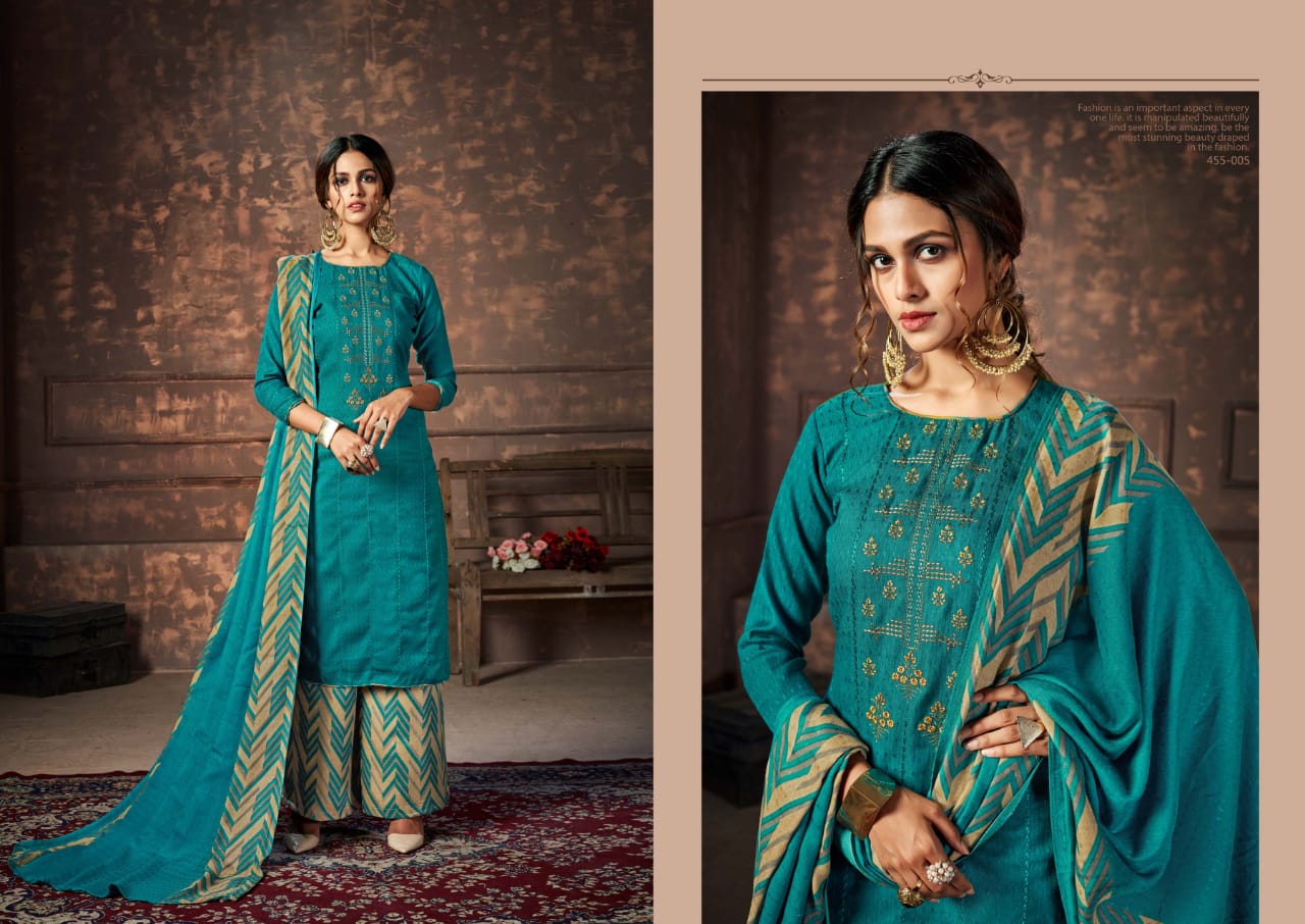 Belliza designer studio nizam e patiala decent look salwar suit catalog