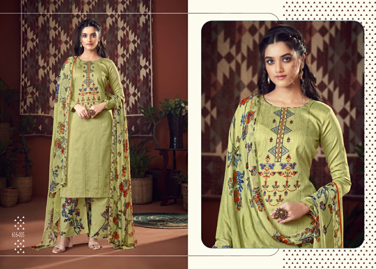 Belliza designer studio sehmat cotton embroidered salwar kameez collection