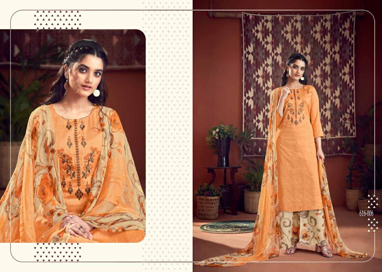 Belliza designer studio sehmat cotton embroidered salwar kameez collection