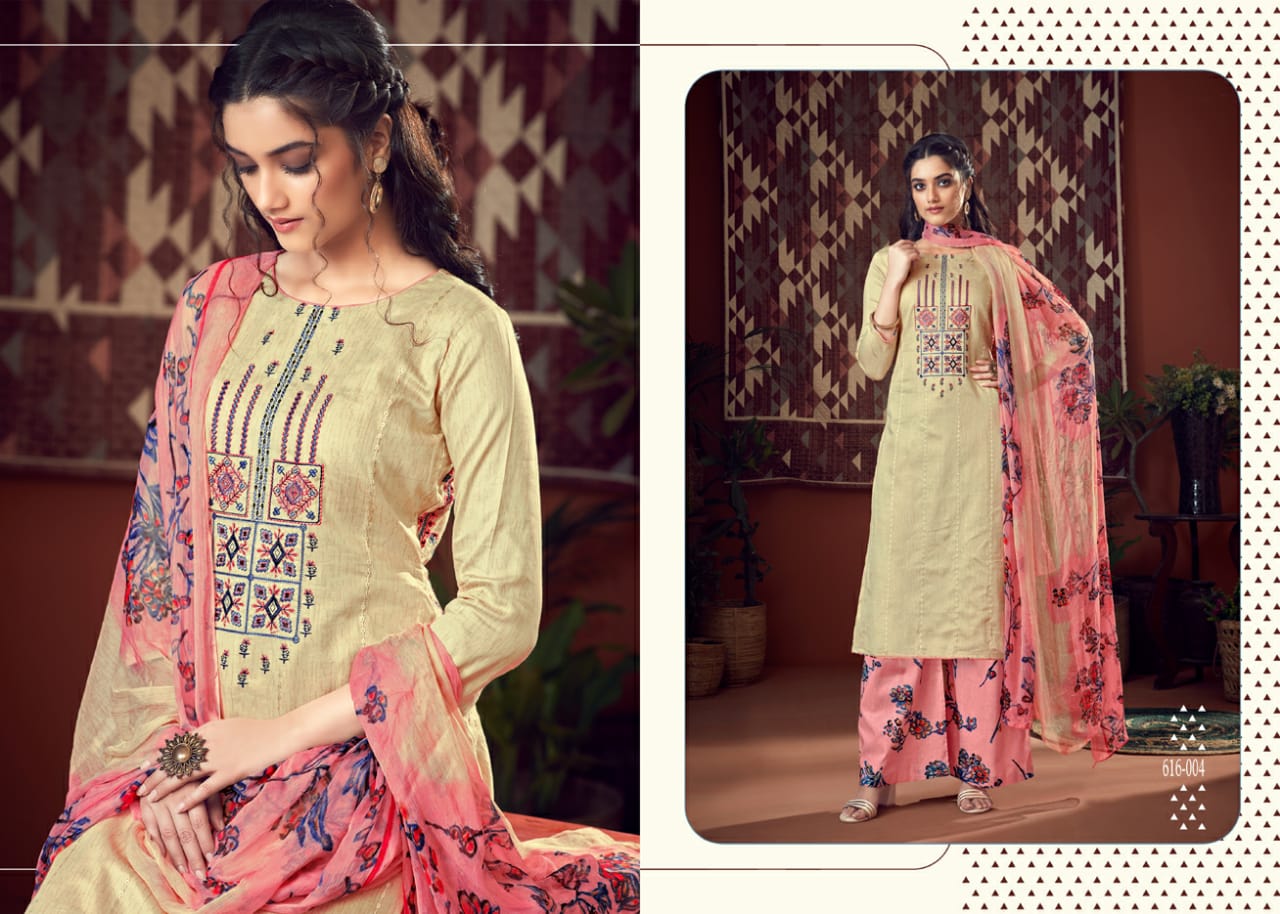 Belliza designer studio sehmat cotton embroidered salwar kameez collection