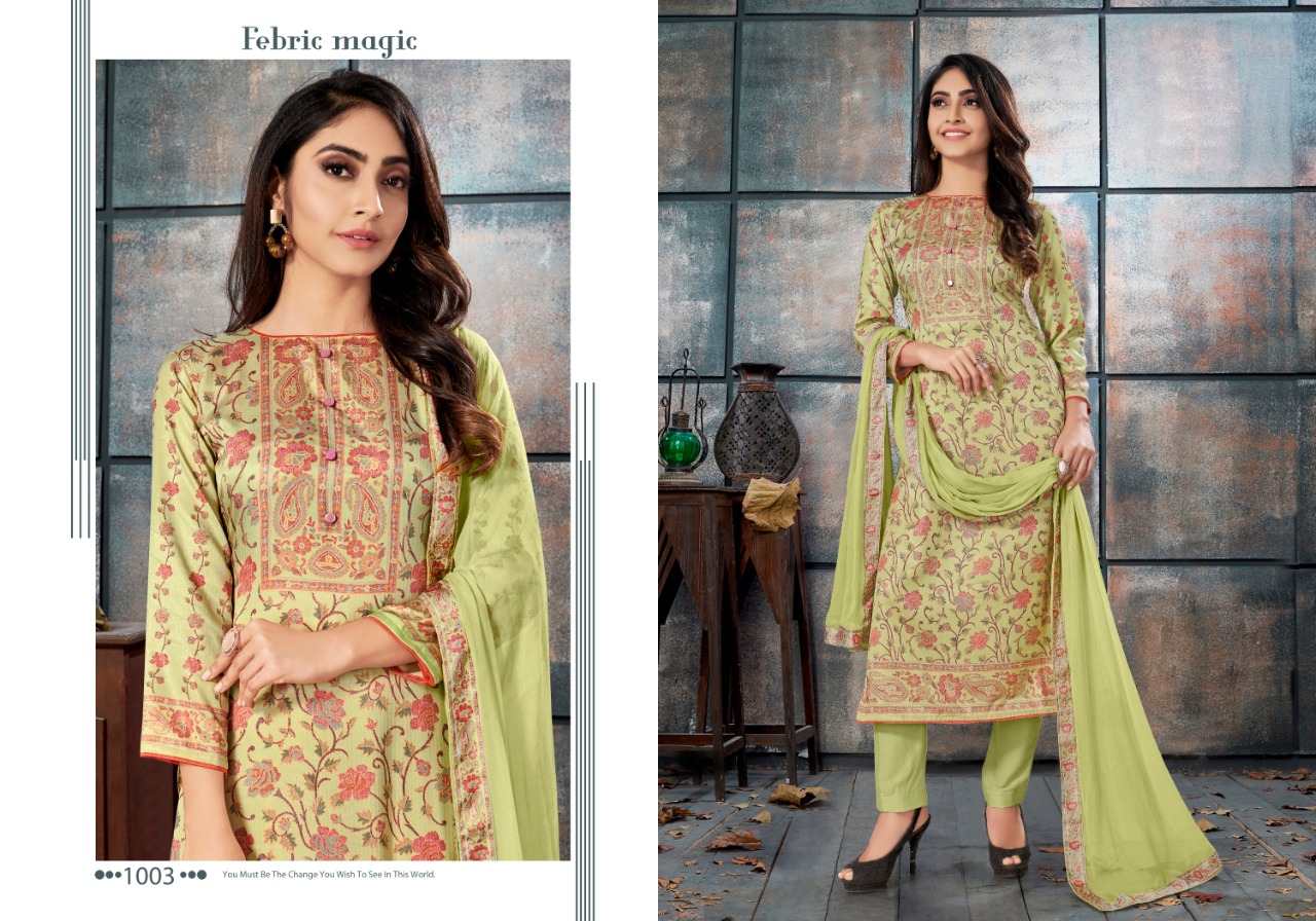 Bipson elegance 1003 1006 winter regal  salwar suit catalog