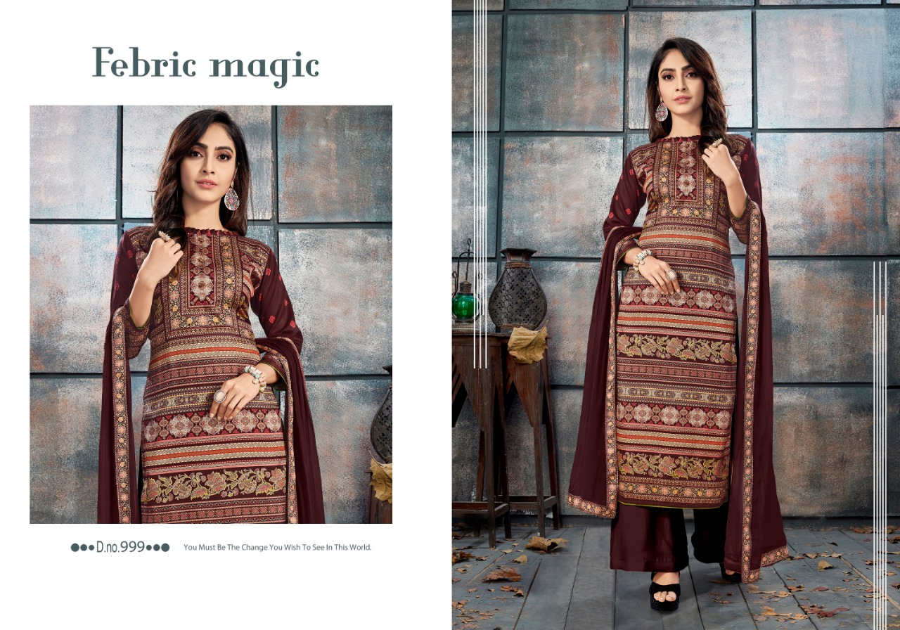 bipson elegance 999 1002 silk  authentic fabric  salwar suit catalog