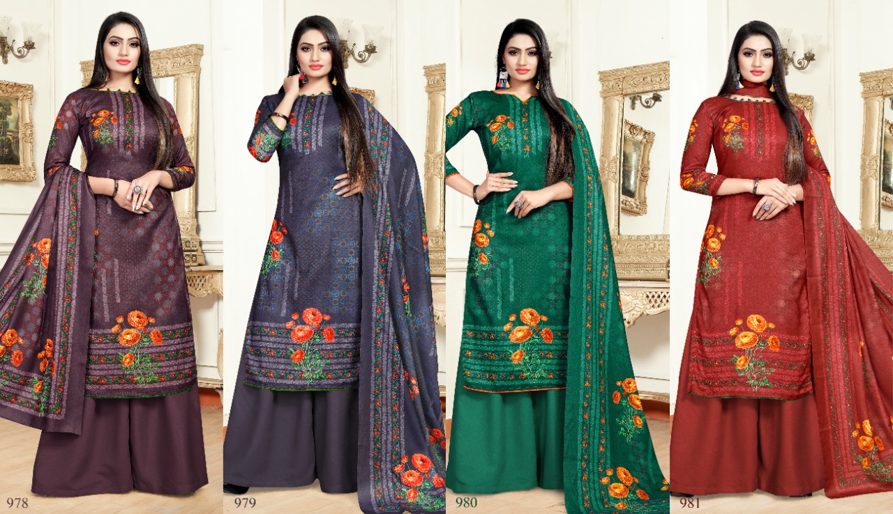 Bipson jasmine 2 astonishing style beautifully designed Salwar suits catalog