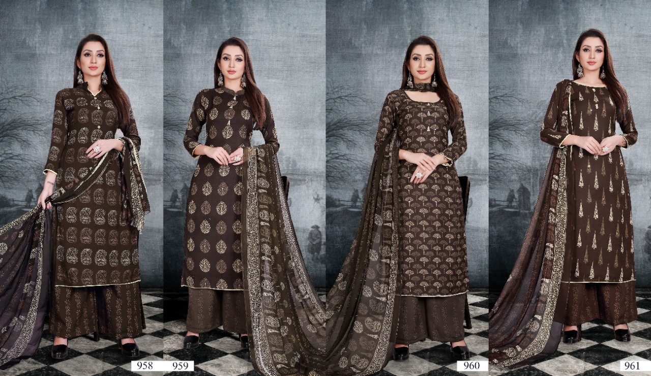 Bipson nyra printed Salwar suits catalog OLD