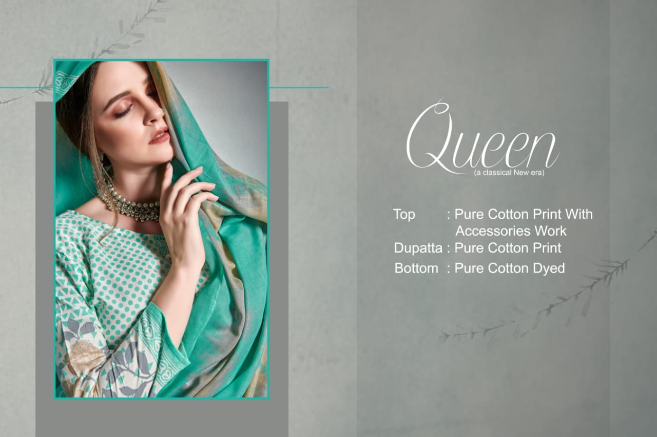 Bipson queen cotton casual wear Salwar suits catalog