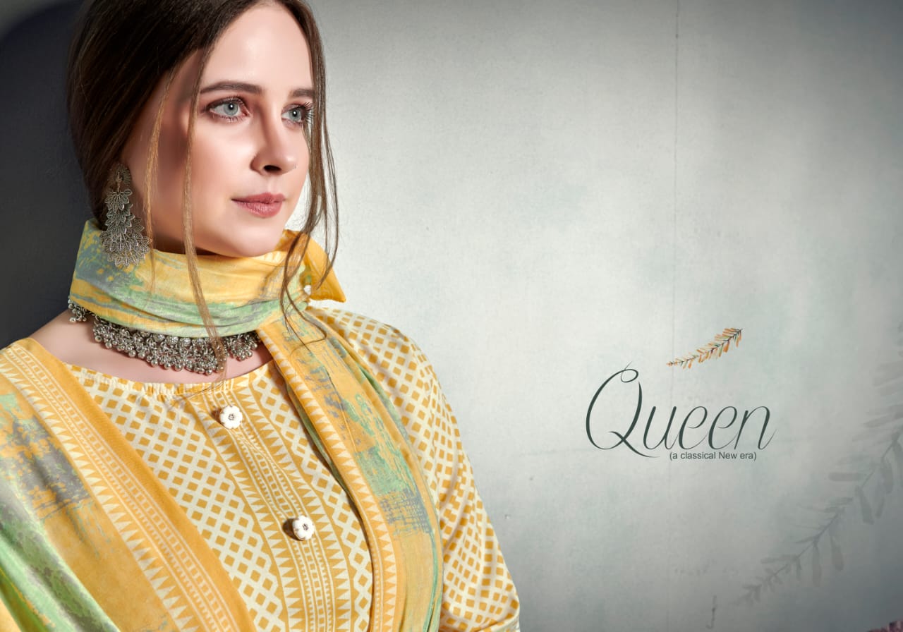 Bipson queen cotton casual wear Salwar suits catalog