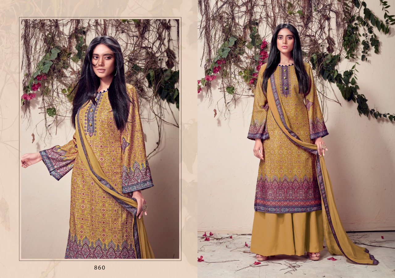 Bipson riwaha attractive print designed Salwar suits catalog