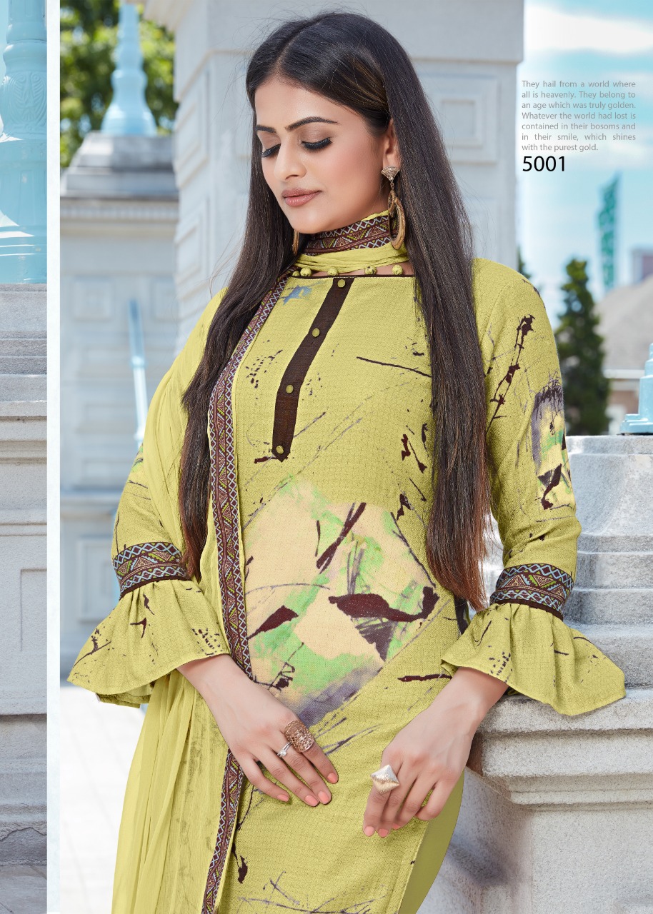 Bipson Signature exclusive print Salwar suits catalog