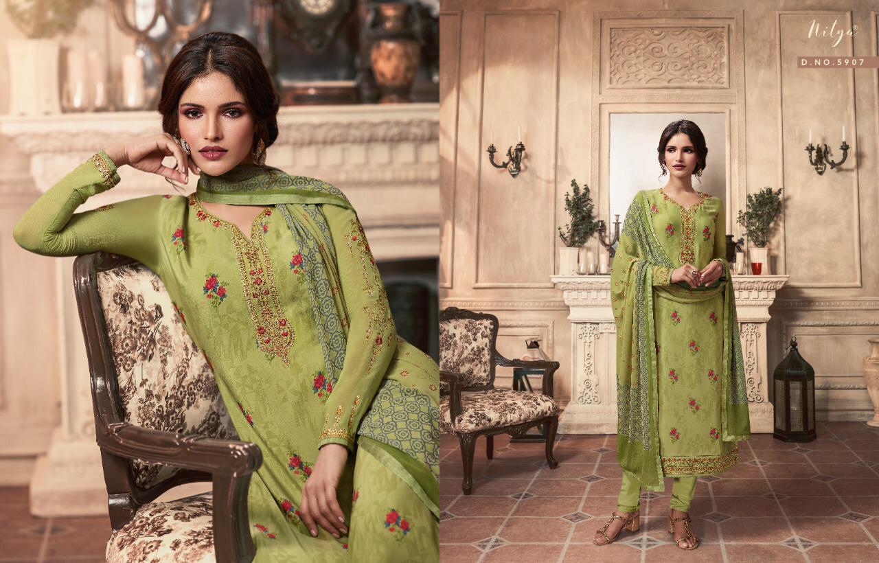 l t fashion nitya 159 classy look salwar suit catalog