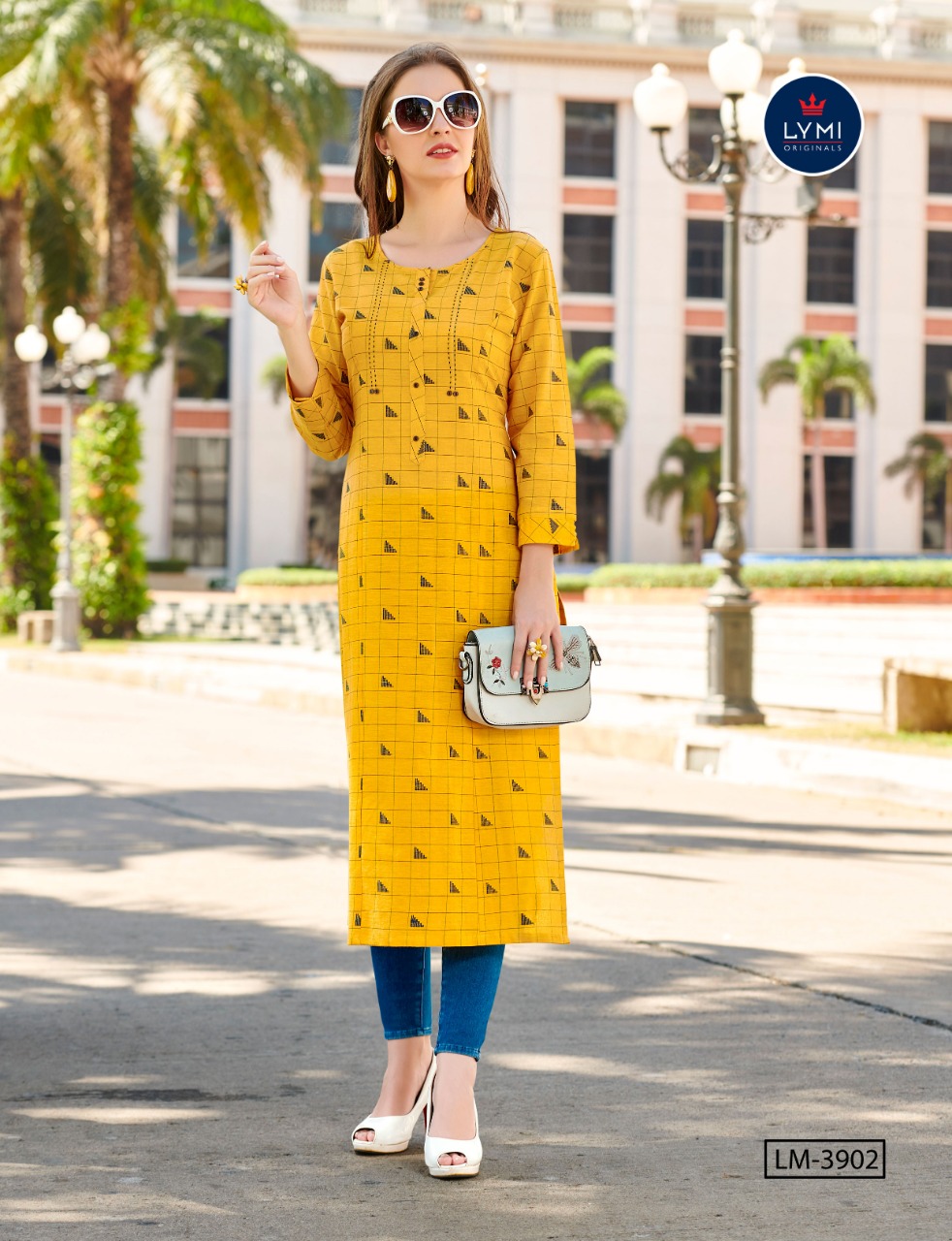 LYMI (Kessi Fabrics Pvt. Ltd.) grass Cotton value addition kurti catalog