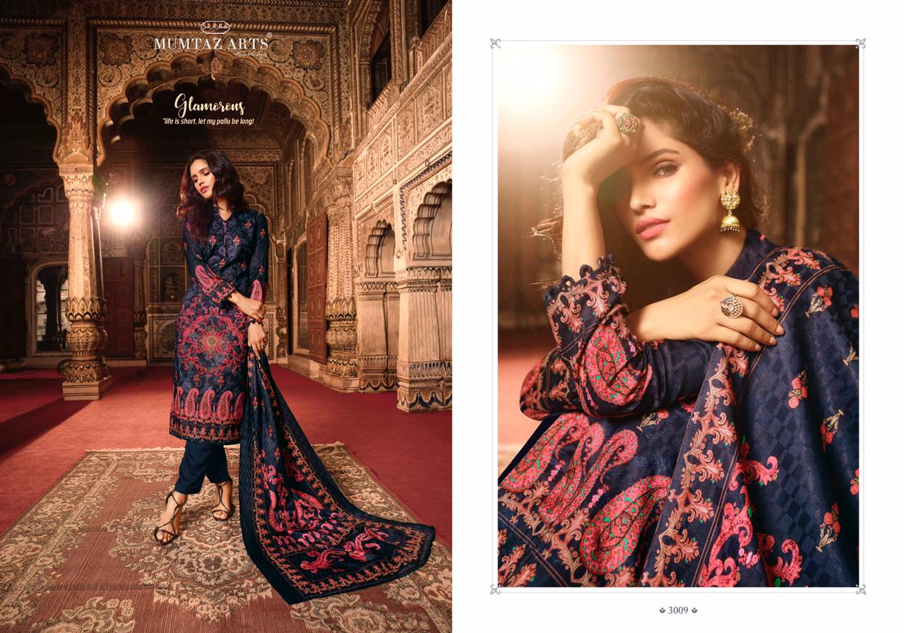 mumtaz arts kasheeda kari digital print with aari work attractive  salwar suit catalog