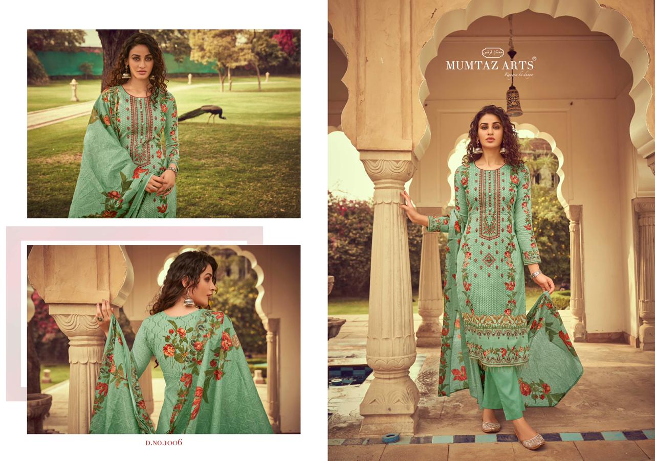 Mumtaz arts mairaa designer embroidery karachi suits dress Material collection wholsaler