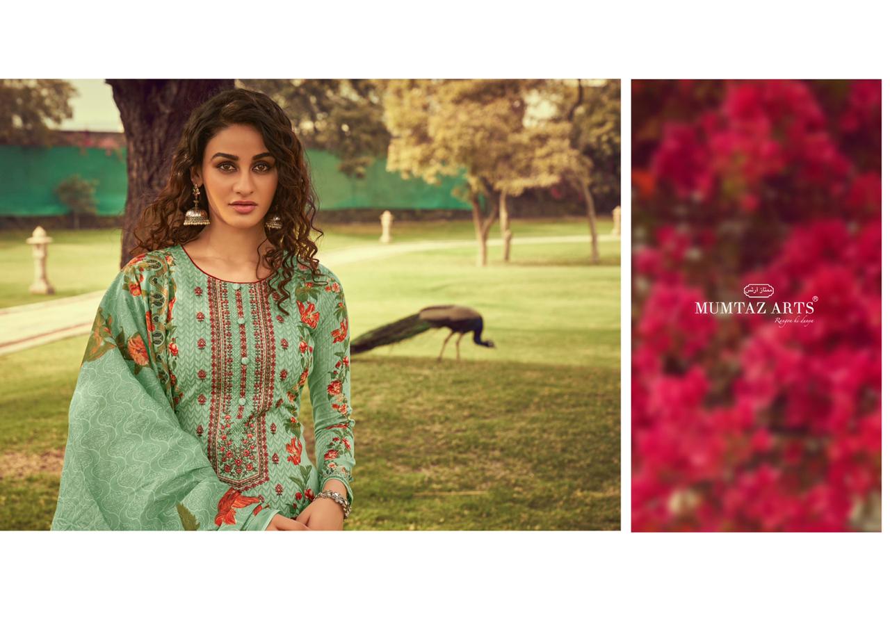 Mumtaz arts mairaa designer embroidery karachi suits dress Material collection wholsaler