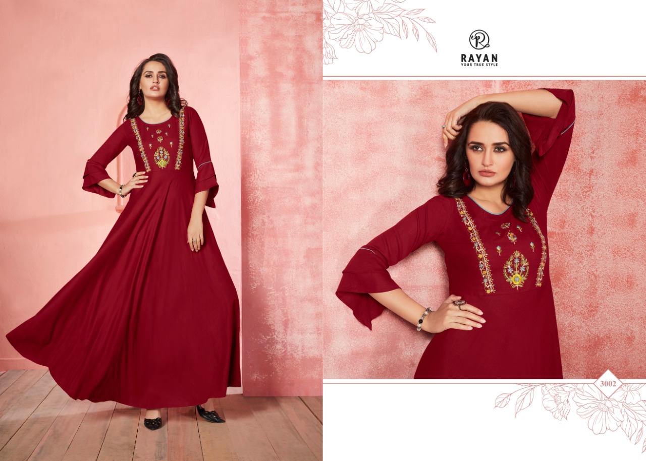 r studio trinity vol 3 rayon attractive kurti catalog