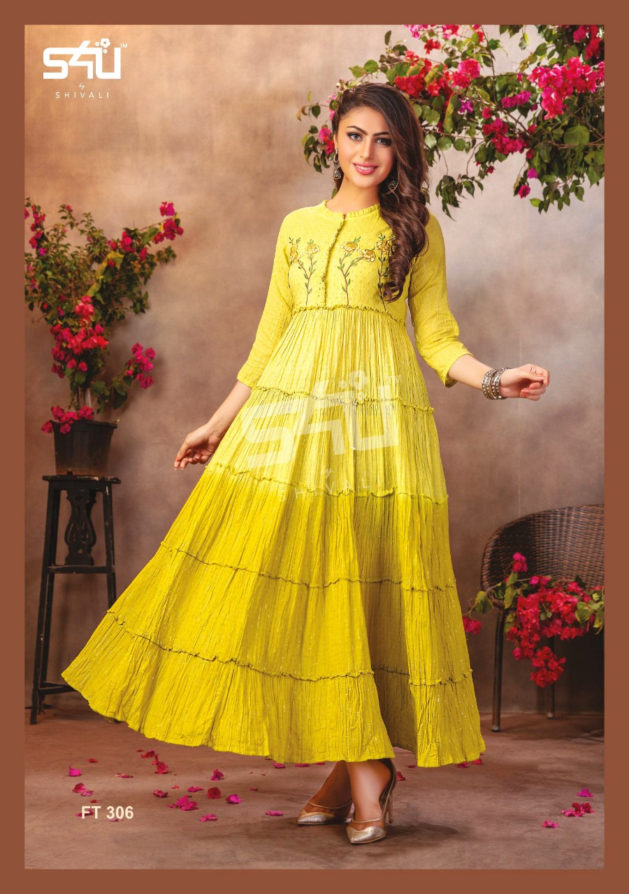 S4u by Shivali Flairy Tales Vol 3 beautiful flare gown catalog