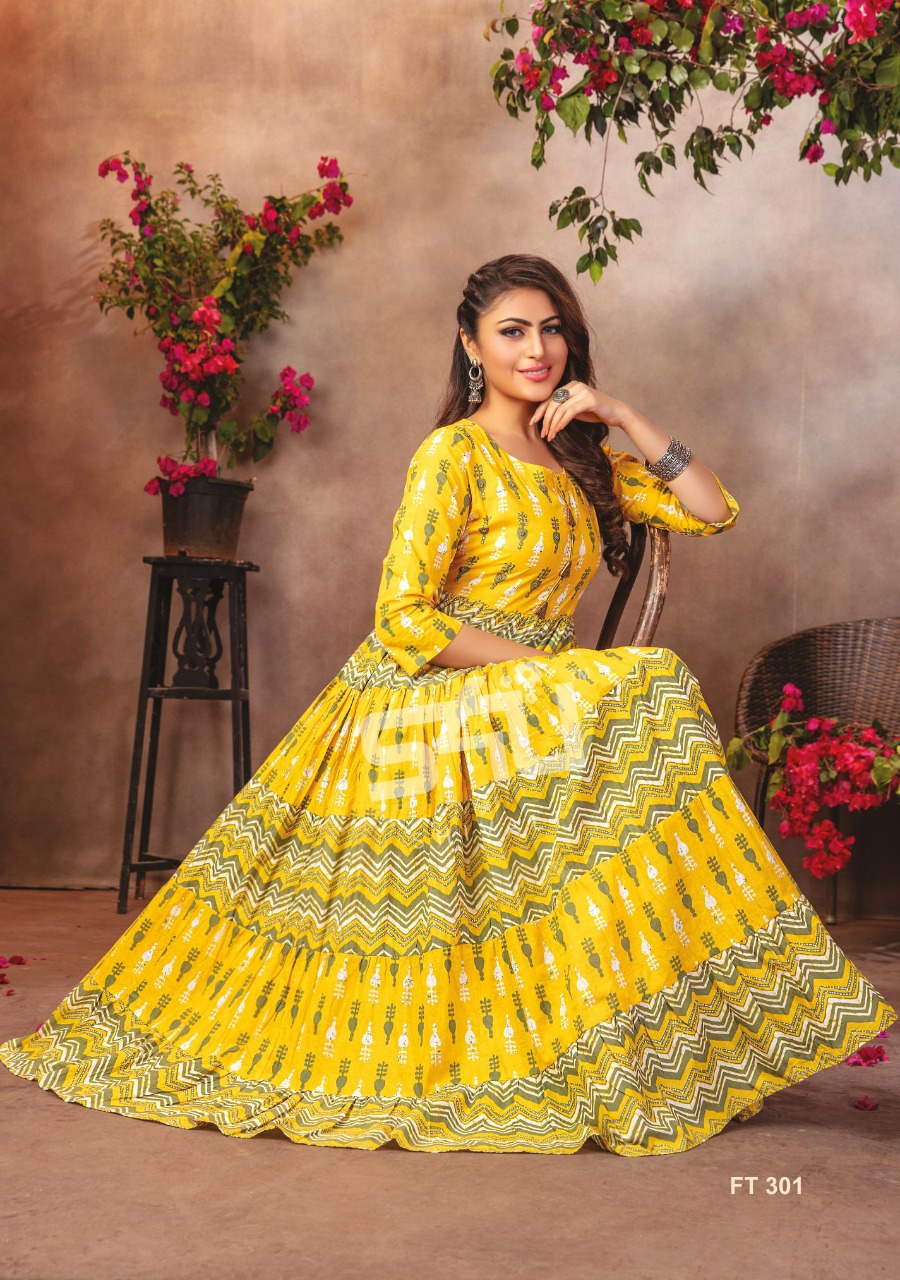 S4u by Shivali Flairy Tales Vol 3 beautiful flare gown catalog