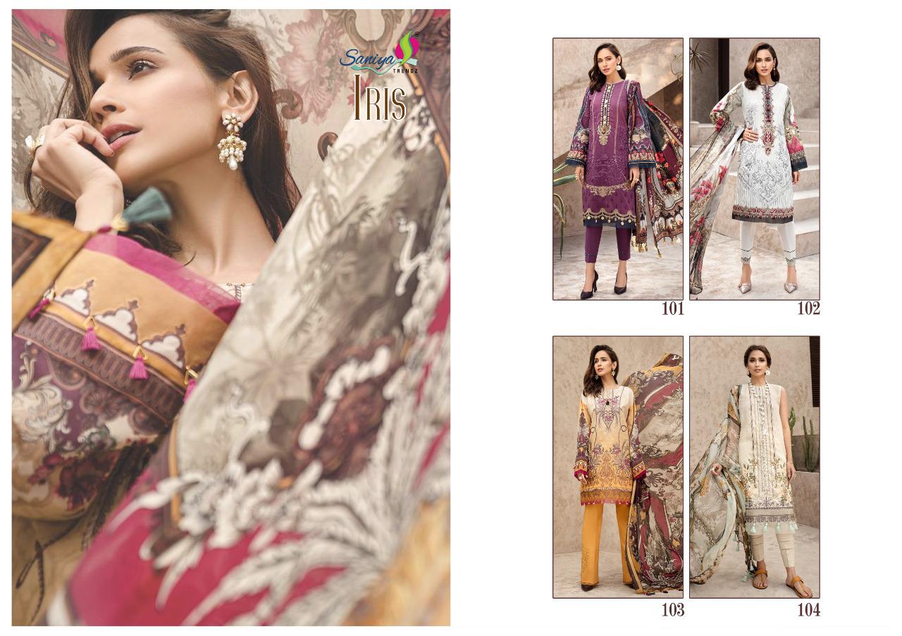 saniya trendz iris 2 digital concept Luxury and premium collection salwar suit catalog