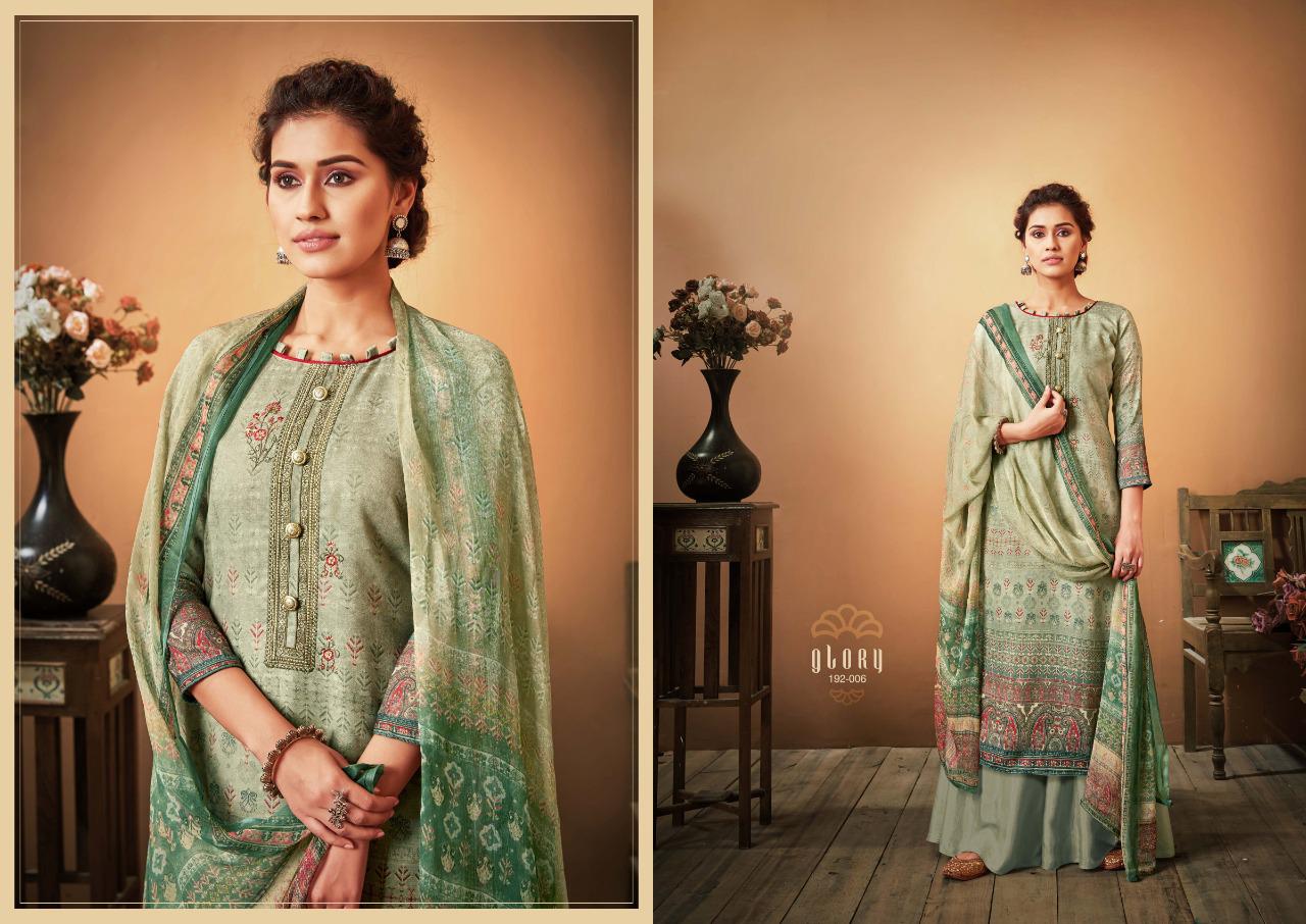 sargam prints Glory PURE PASHMINA  regal look salwar suit catalog