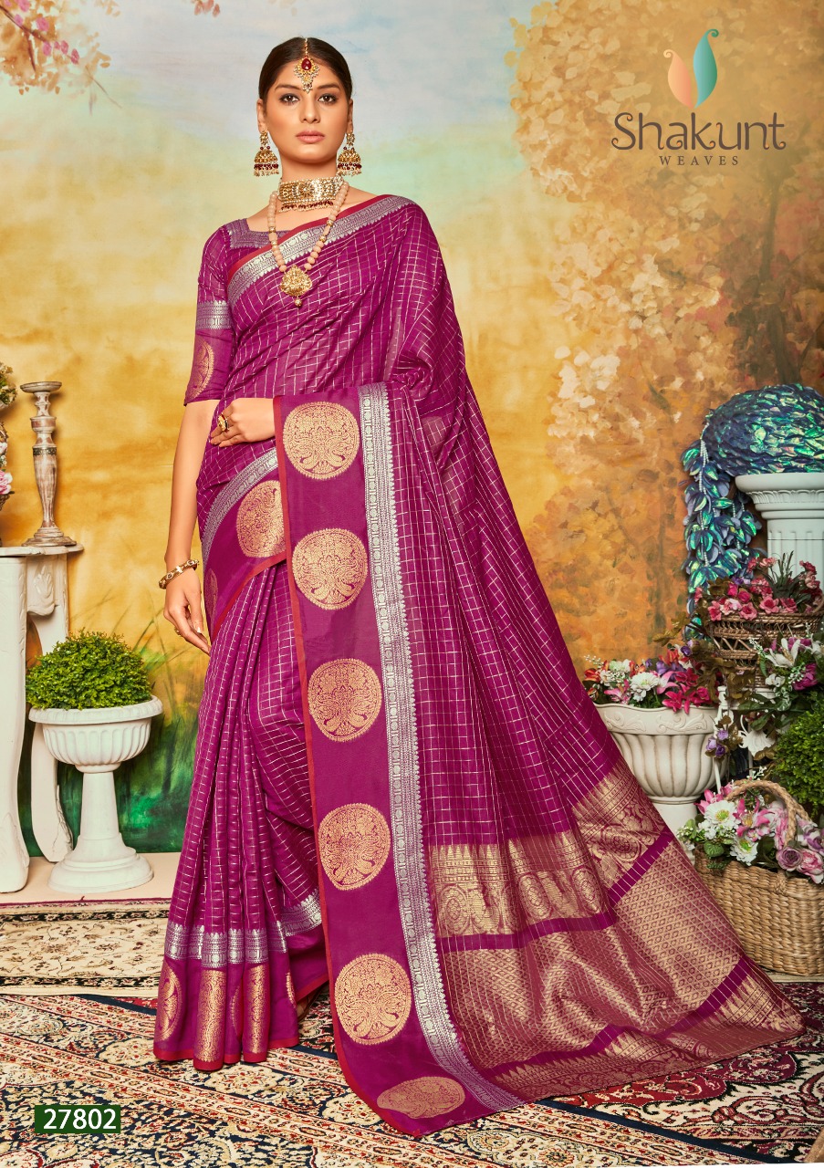 shakunt paridhan silk astonishing sarees catalog