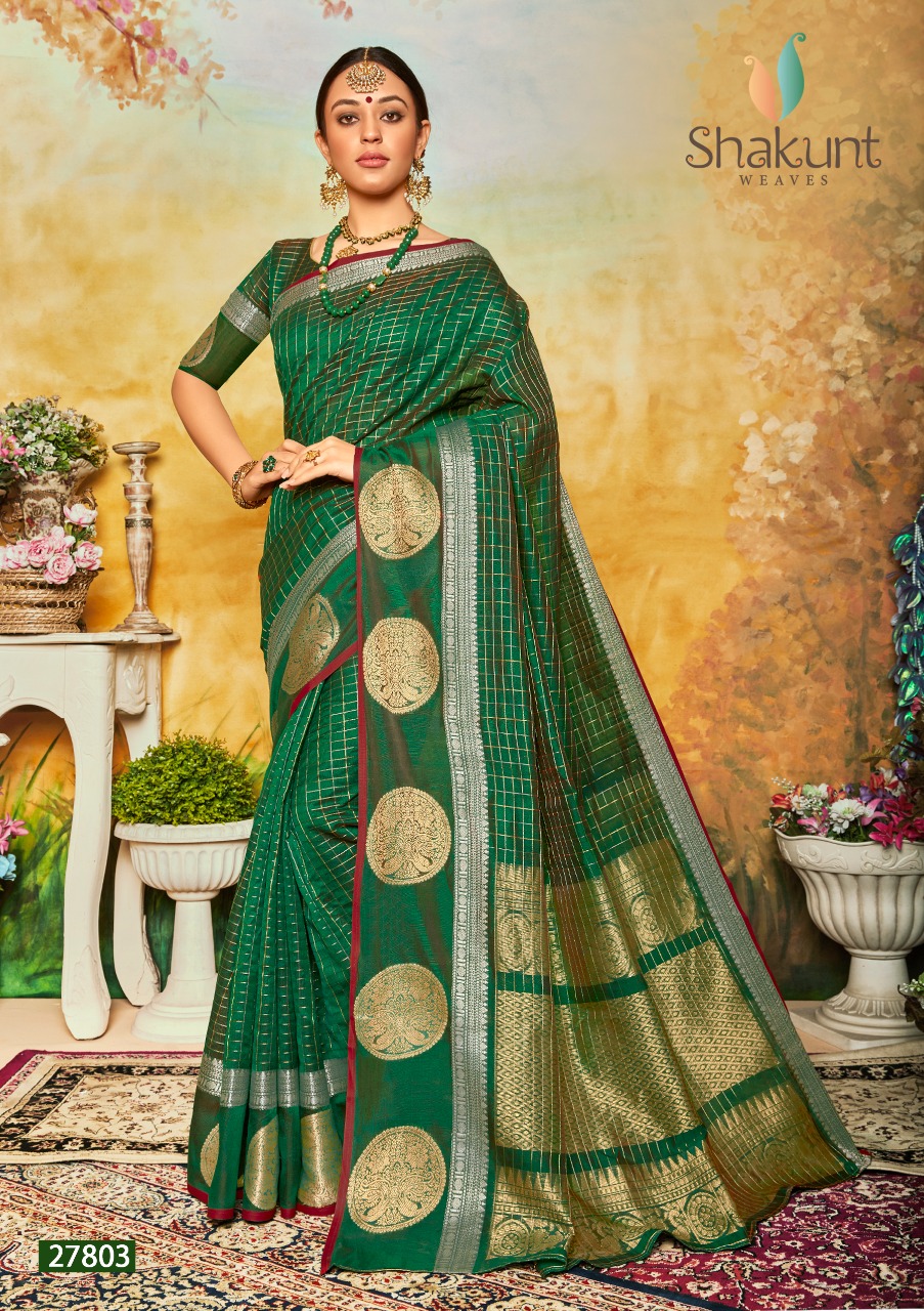 shakunt paridhan silk astonishing sarees catalog