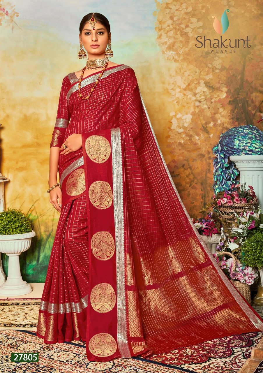 shakunt paridhan silk astonishing sarees catalog