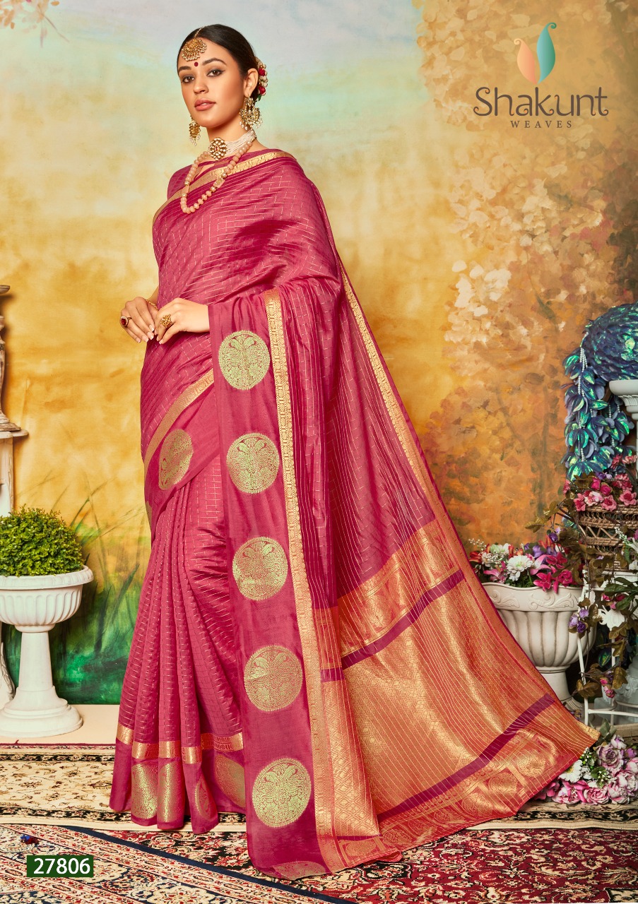 shakunt paridhan silk astonishing sarees catalog