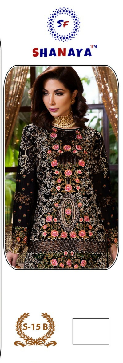 shanaya s 15 black salwar suit singale