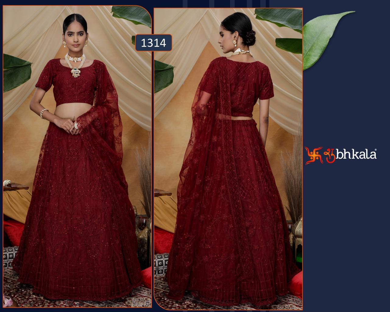 shubhkala bridesmaid vol 6 regal look lehenga catalog