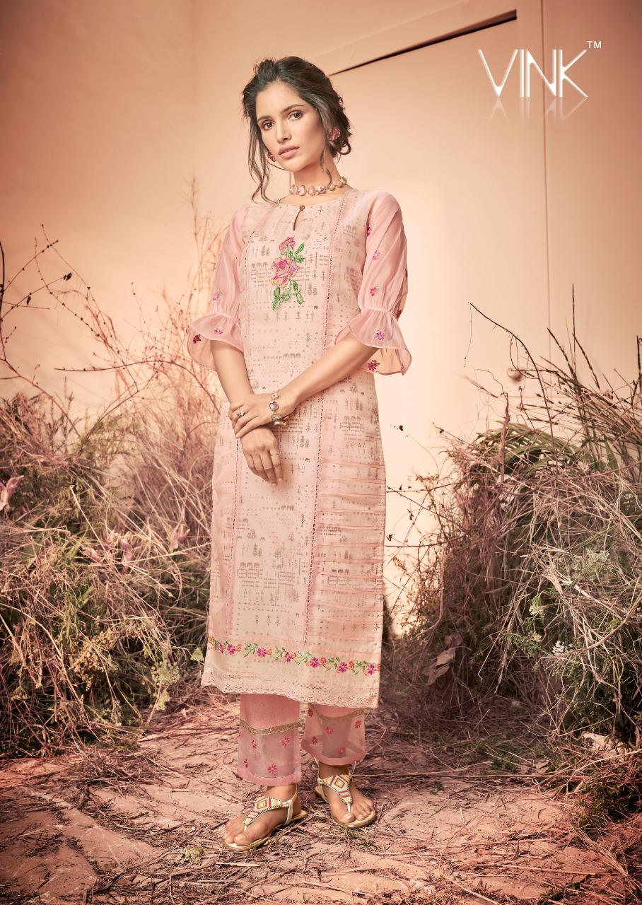 vink platinum decent look kurti with bottom catalog