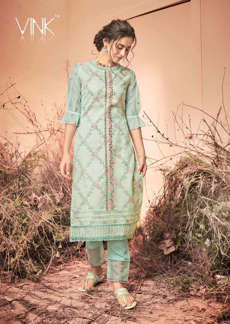 vink platinum decent look kurti with bottom catalog