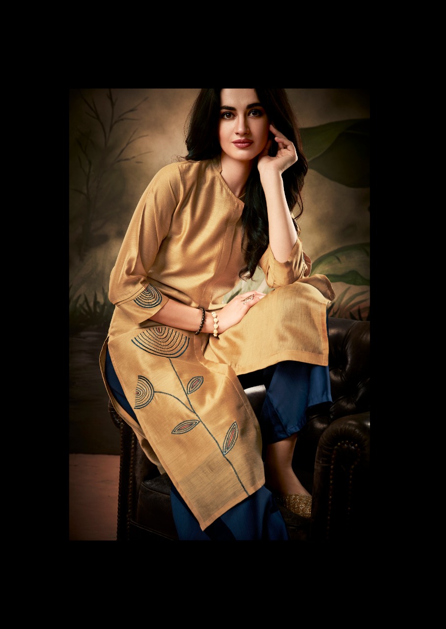 vink shlok fancy look kurti catalog