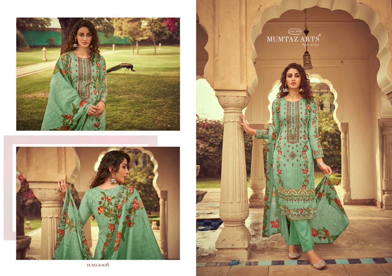 mumtaz arts Mairaa nx lawn dupatta decent embroidary salwar suit catalog