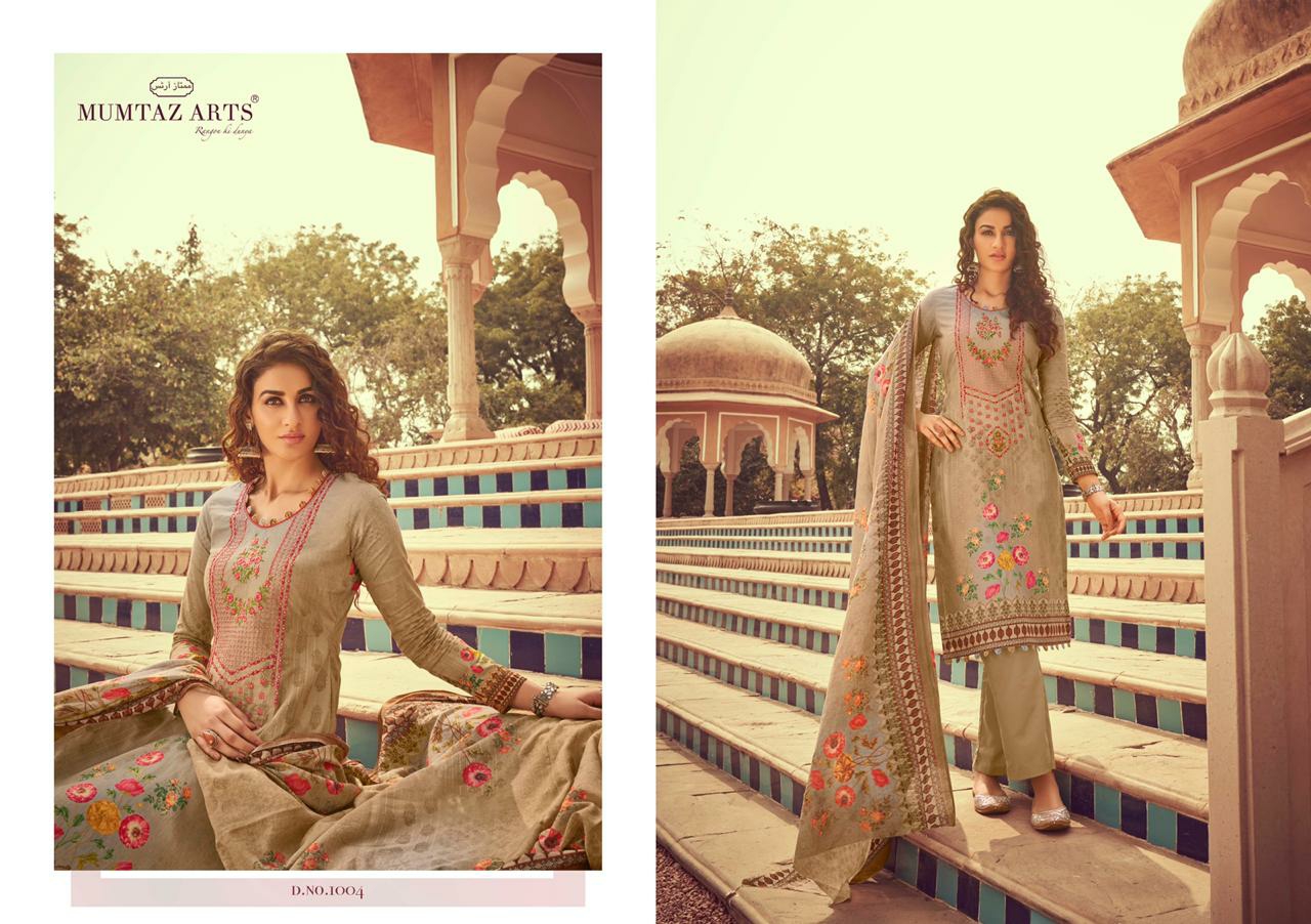 mumtaz arts Mairaa nx lawn dupatta decent embroidary salwar suit catalog