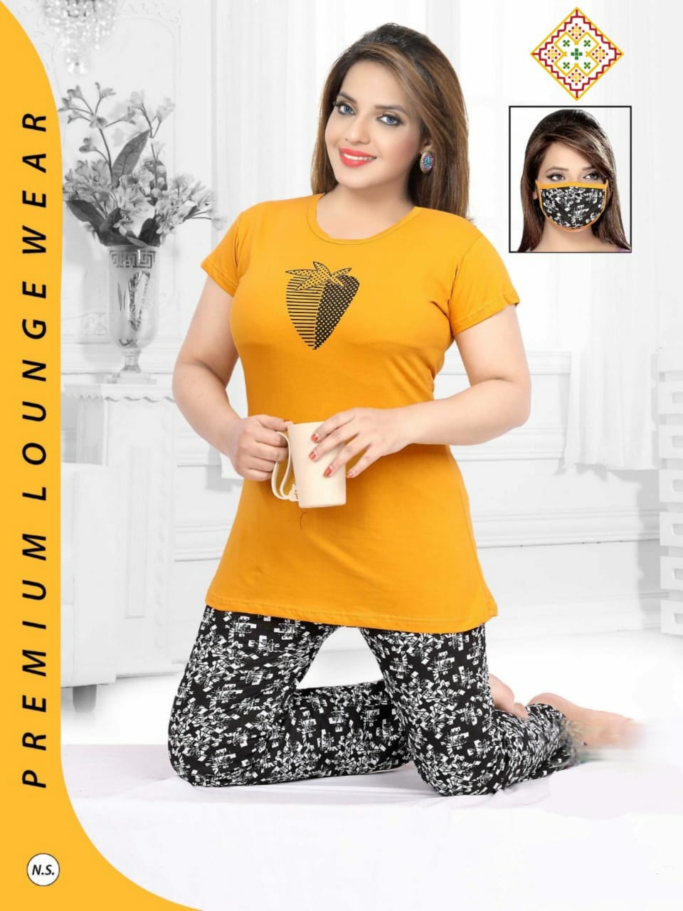 gaabha nightsuit with mask vol 3 Hosiery Comfort night wear catalog