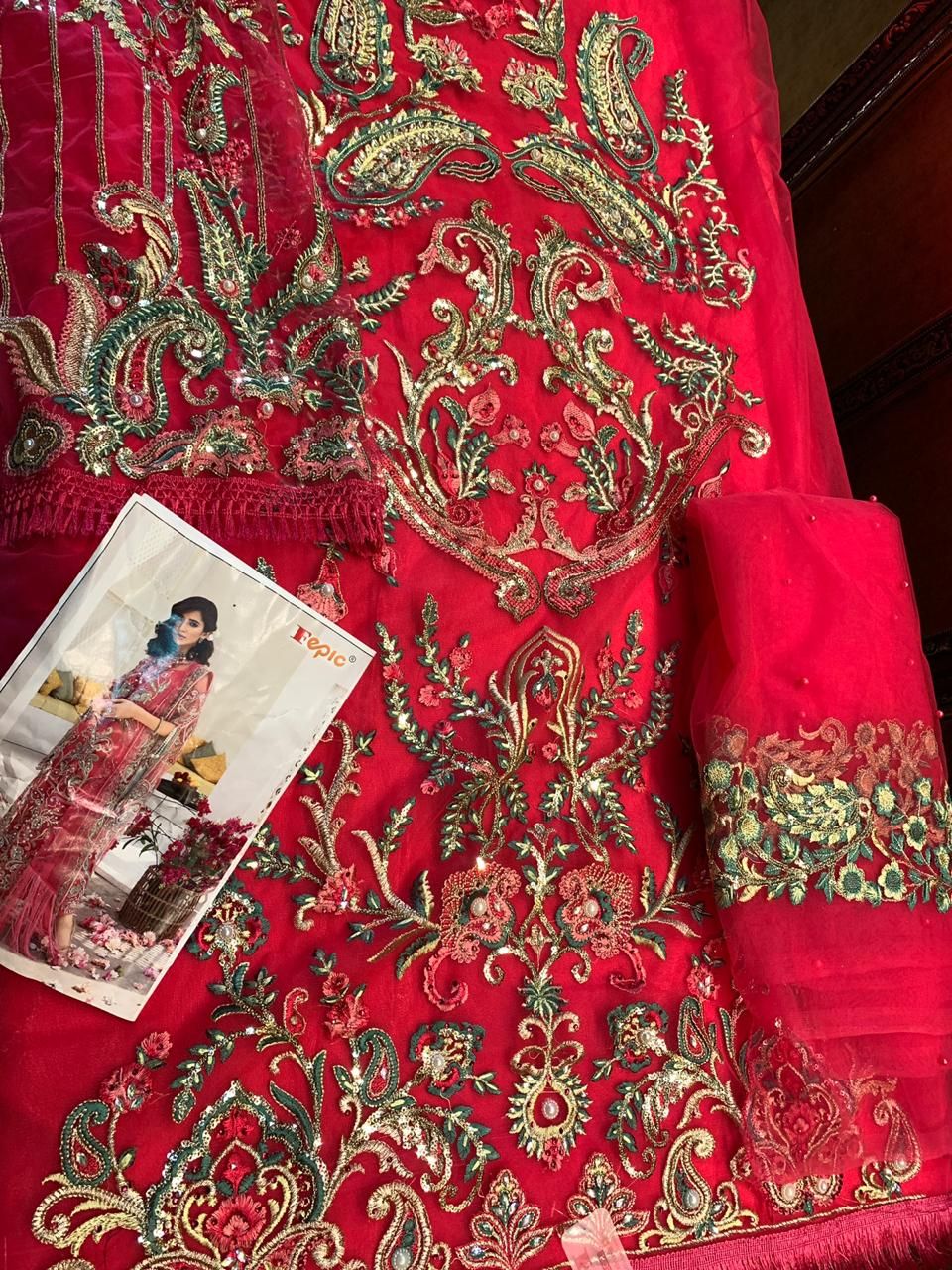 FEPIC Rosemeen el monte 44003 Salwar Kameez Georgette Singles