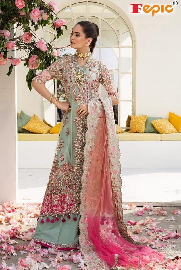 FEPIC Rosemeen el monte 44004 Salwar Kameez Georgette Singles