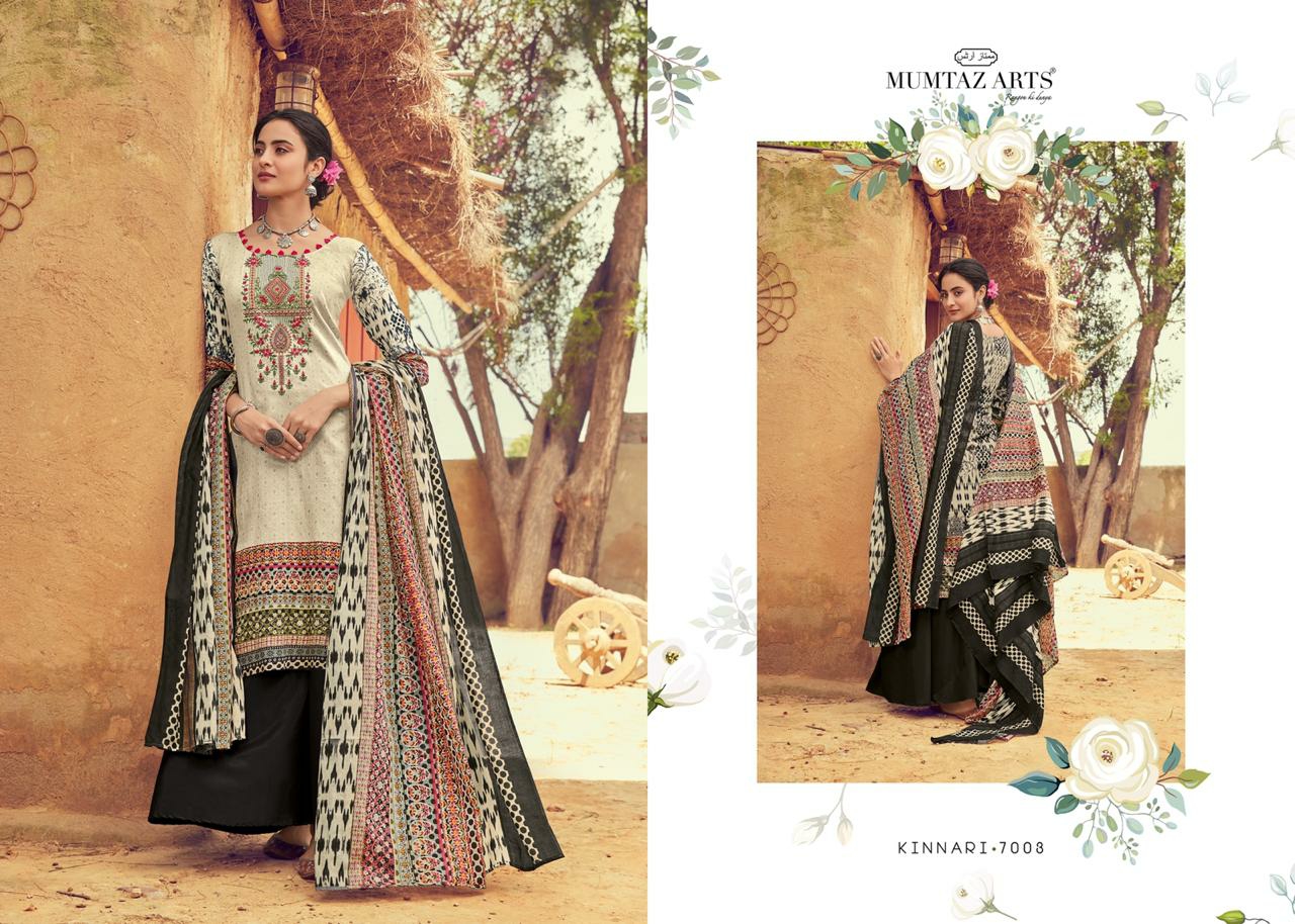 mumtaz arts kinnari elegant chiffon dupatta salwar suit catalog