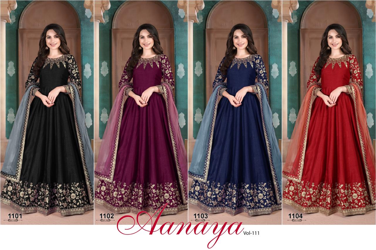 Dani Aanaya Vol 111 Georgette Gown