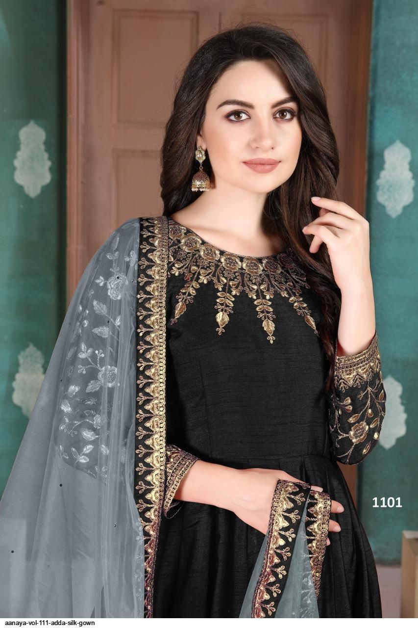 dani Aanaya Vol 111 D.No. 1101 Salwar Kameez Adda Silk Singles