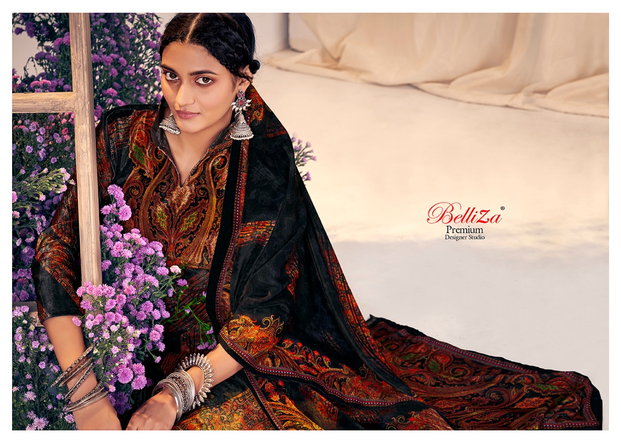 Belliza Designer Rangriti Velvet digital print salwar kameez catalog