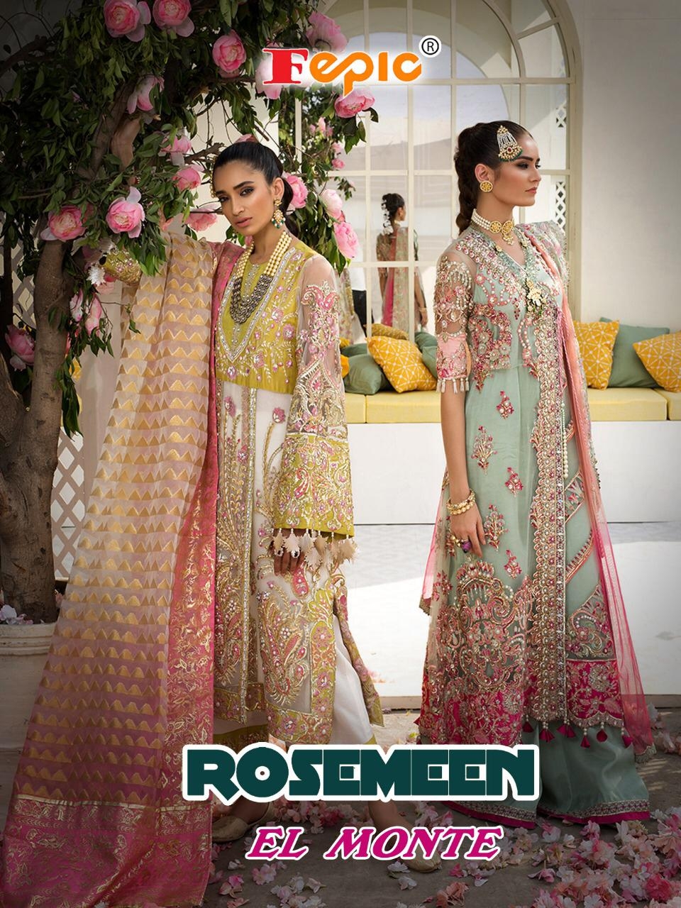 fepic rosemeen el monte catchy look salwar suit catalog