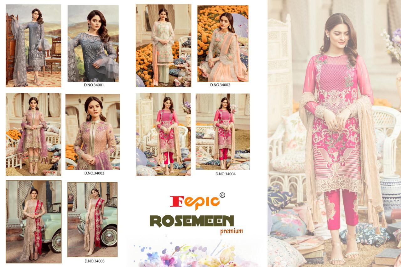 fepic rosemeen premium attractive salwar suit catalog