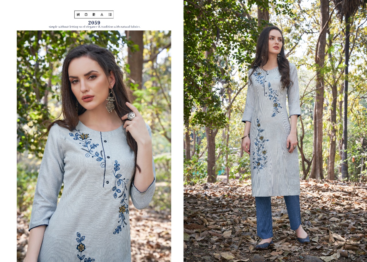 tunic house nippon pant rayon  catchy look kurti with pant catalog