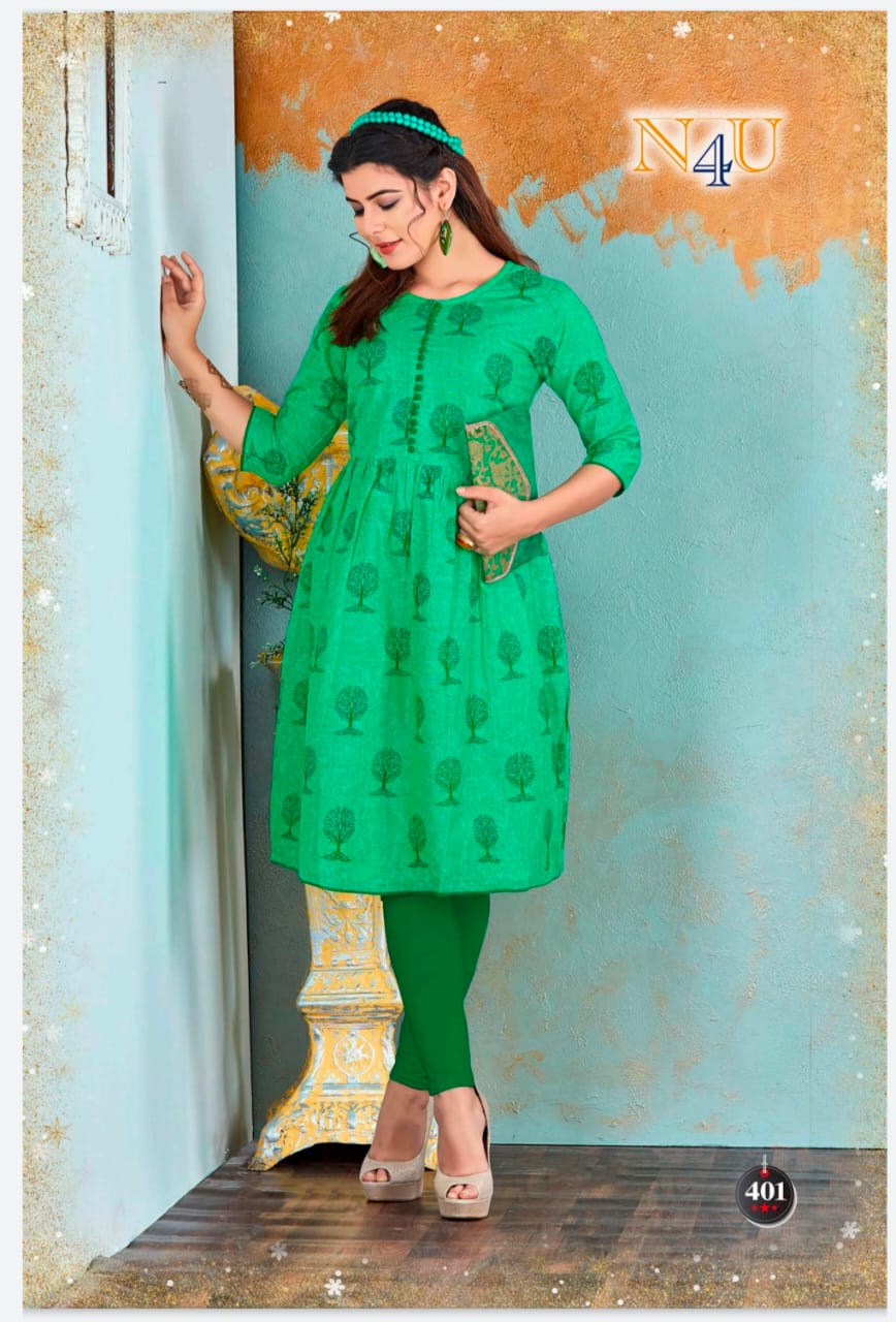 tunic house nurani cotton slub affordable price kurti catalog