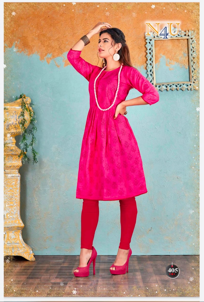 tunic house nurani cotton slub affordable price kurti catalog