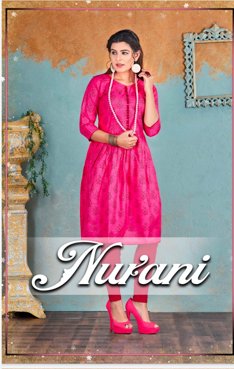 tunic house nurani cotton slub affordable price kurti catalog