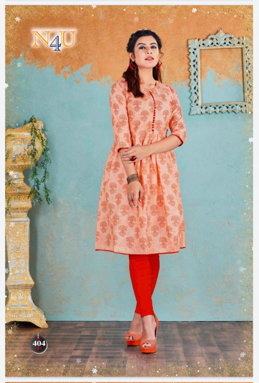 tunic house nurani cotton slub affordable price kurti catalog